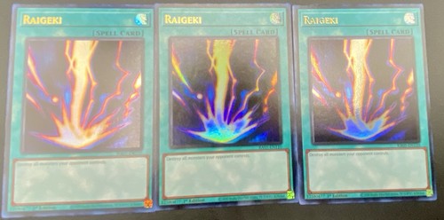 Raigeki ultimate rare - yu-gi-oh,