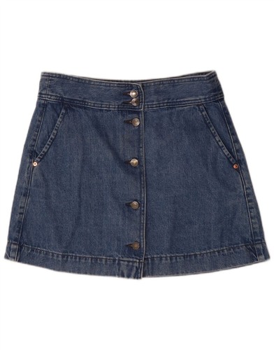 Benetton minigonna donna denim