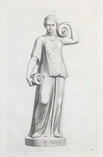 Statua Najade antica romana