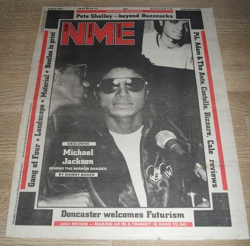 Michael jackson nme cover - michael,