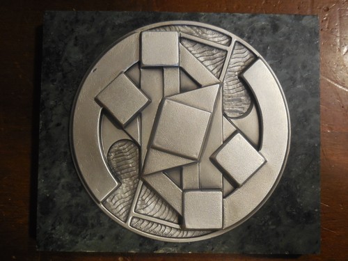 Scultura placca soli del - placca, 5