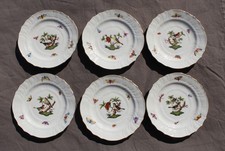 Herend Rothschild  6 COUPELLES EN PORCELAINE 15.5 CM  plate /2