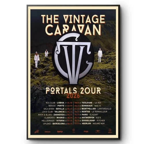 Poster the vintage caravan - poster,