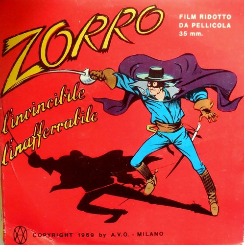Avo film 8mm zorro - film,