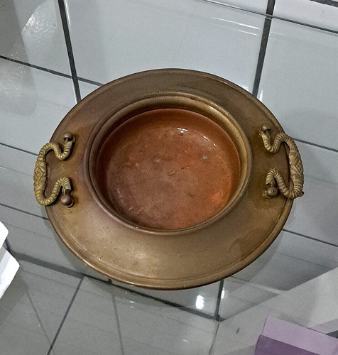 Braciere vintage rame ottone - rame,