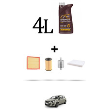 HOFFCAR Kit tagliando 4 FILTRI