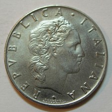 REPUBBLICA ITALIANA 50 lire