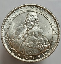 SAN MARINO -AG/ 20 LIRE 1936