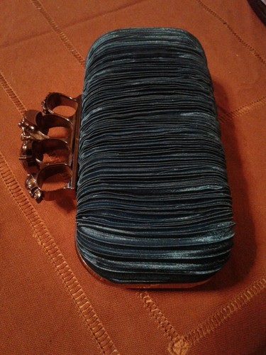 Borsetta color pavone tipo - color,