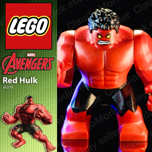 Lego red hulk - red,