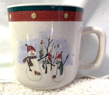 Royal Season Stoneware Snowmen