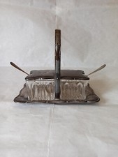 Formaggiera in Argento e vasche in Cristallo