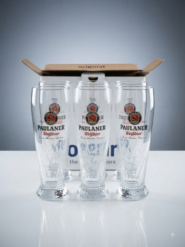 Birra paulaner set bicchieri - birra,