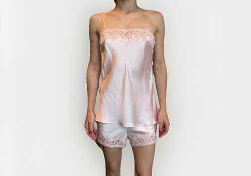 Perla slip vintage rosa - la,