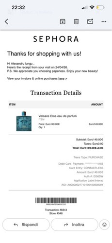 Versace eros 100ml eau - eros,