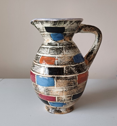 Brocca ceramica italiana - brocca,