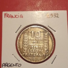 Francia Moneta 10 Franchi 1932