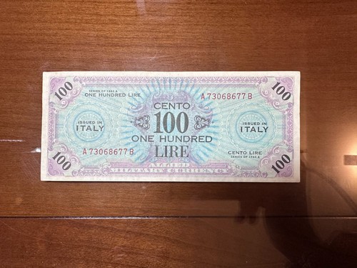 Allied military currency - allied,