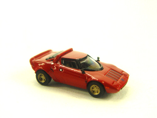 Lancia stratos rosso - hf, in