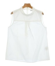 Camicia casual da donna L'ESSENCE / top a maniche corte in cotone blu usato