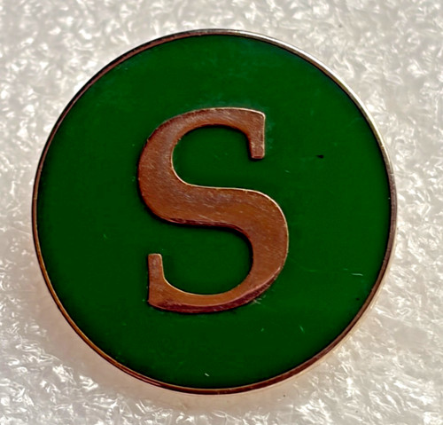 Initial green enamel - green,