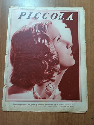 Piccola 1935 greta garbo - piccola,