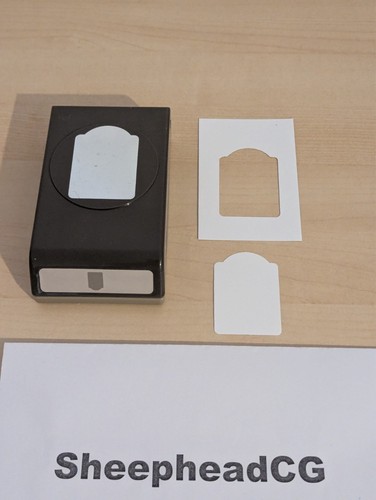 Stampin note tag punch - punch,