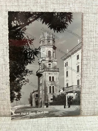 Cartolina lago garda torre - lago, di
