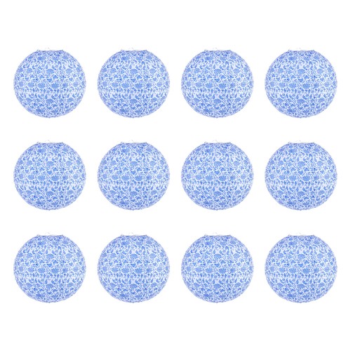 Lanterne papier 12pcs - en,