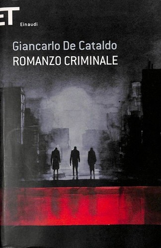 Romanzo criminale de cataldo - romanzo,