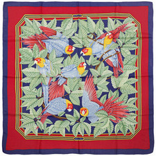 Hermes Scarf LES PERROQUETS