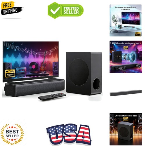 Soundbar con subwoofer - soundbar,