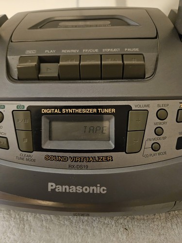 Panasonic radio tape - tape, cd