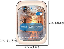 Auricolari senza fili AI - Auricolari Bluetooth wireless touchscreen LED intelligenti