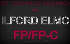 ★KIT CINGHIE DI RICAMBIO 2 x PROIETTORE ILFORD ELMO FP/FP-C★