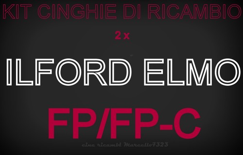 Kit cinghie ricambio - cinghie, x