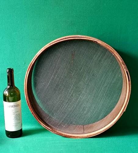 Setaccio vintage legno - setaccio,