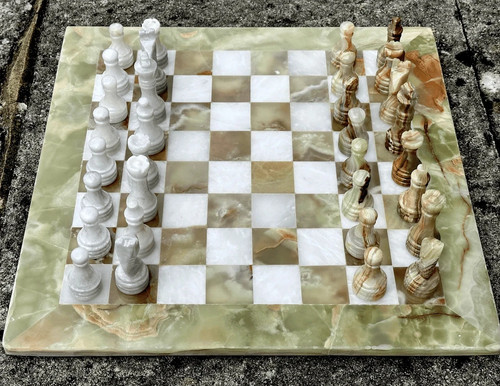 Set scacchi artigianali - set,