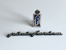 1 Stemma + 1 Scritta Pininfarina Alfa GTV / Spider 939  ORIGINALI