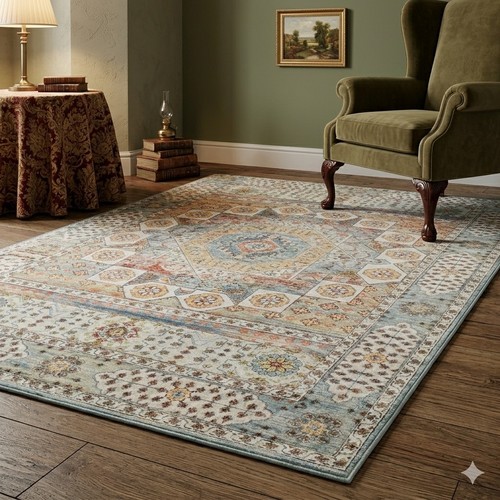 Grande tappeto lavabile - , boho