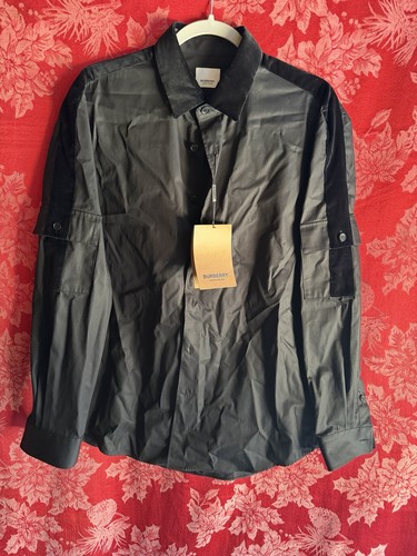 Burberry uomo abbottonato con