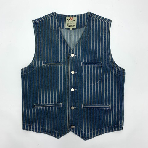 Gilet uomo denim righe - gilet,