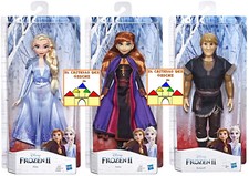 FROZEN 2 DISNEY - ELSA E ANNA Bambole Base da 30cm Hasbro E5514