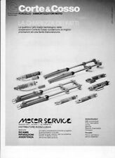 advertising Pubblicità--FORCELLE AMMORTIZZATORI MOTO CORTE &COSSO 1980 MOTOSPORT