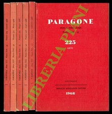 Paragone. Rivista mensile di arte figurativa e letteratura. Arte. 1968