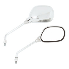 Specchietti Specchi Moto Scooter manubrio Universali Naked Cafe Racer Custom