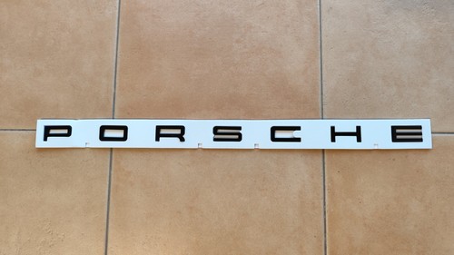 Scritta porsche nera - scritta, x