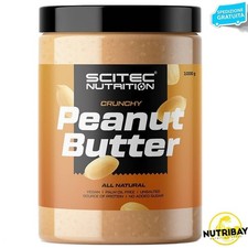 SCITEC NUTRITION PEANUT BUTTER CRUNCHY - 1000 gr BURRO DI ARACHIDI E GRANELLA