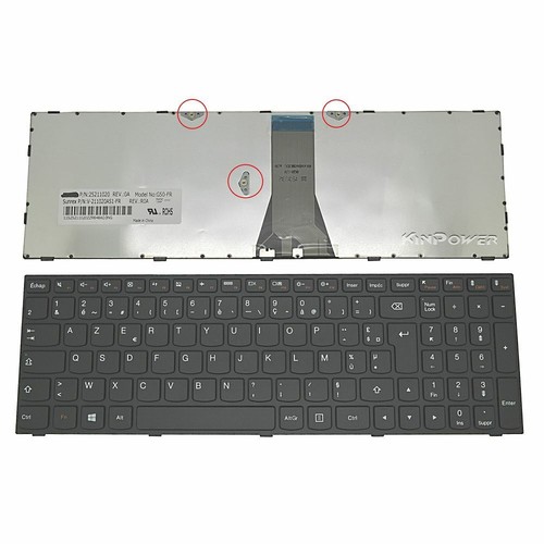 Clavier azerty français - français, pour