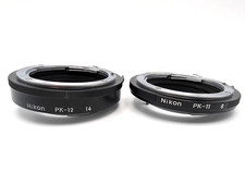 [OTTIME CONDIZIONI] Nikon Auto Extension Ring PK-11 & PK-12 Set dal Giappone